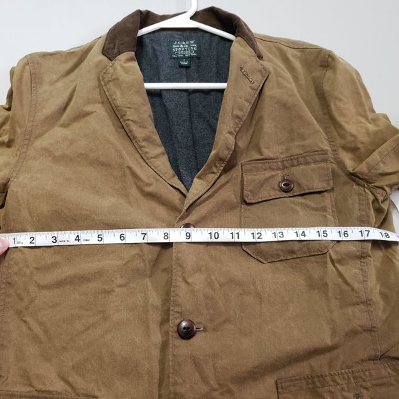 J crew Brown Sports Hunting Jacket - Picture 3 of 4